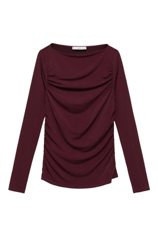 T-shirt - Lie-de-vin