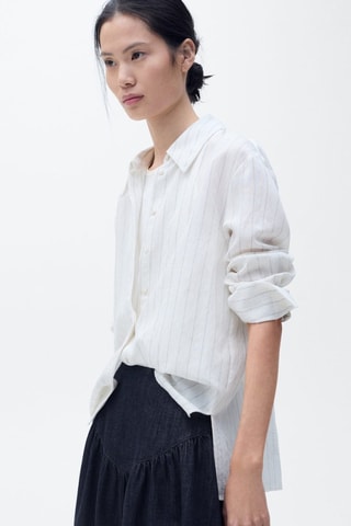 Jupe denim évasée - Bleu