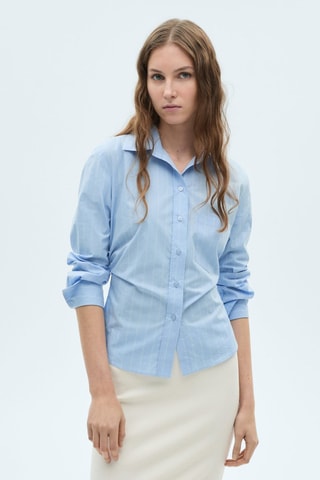 Jupe midi maille fine - Ecru