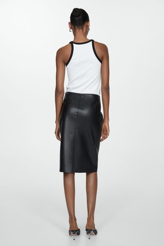 Jupe midi - Noir