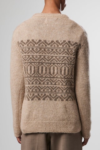 Maglia in alpaca Jason - Beige