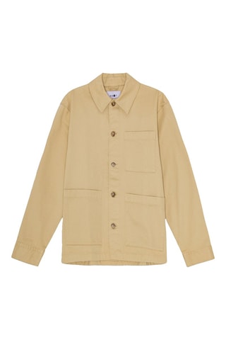 Sovracamicia in cotone bio - Kaki