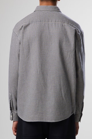 Camicia Deon - Navy e bianco