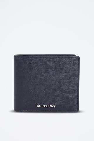 Portefeuille en cuir Bill - Bleu marine