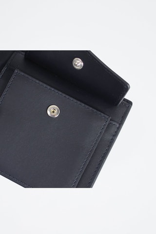 Portefeuille en cuir Bill - Bleu marine