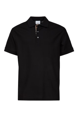 Polo en coton Hartford - Noir