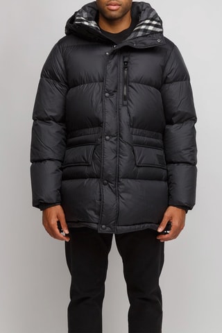 Doudoune à capuche Haworth Black - Noir