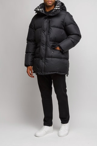 Doudoune à capuche Haworth Black - Noir