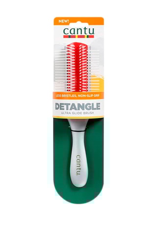 Brosse à cheveux démêlante épaisse - Cheveux bouclés - Blanc