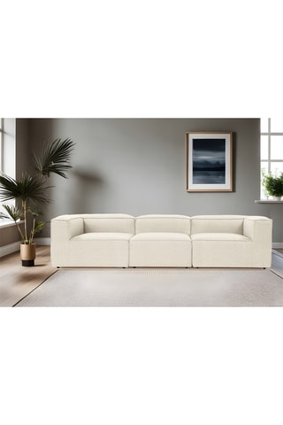 Canapé Fora 3 - Ecru - 3 places