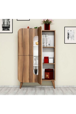 Meuble de rangement 2 portes  - 93 x 31,8 x 144 cm