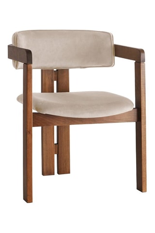 Chaise en bois - 58 x 76 x 49 cm