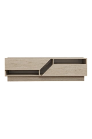 Meuble TV 2 abattants Koza - 160 x 45 x 40 cm