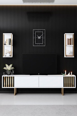 Composition murale Gold  - 3 pièces