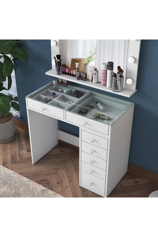 Coiffeuse - 90 x 79,8 x 44,5 cm 