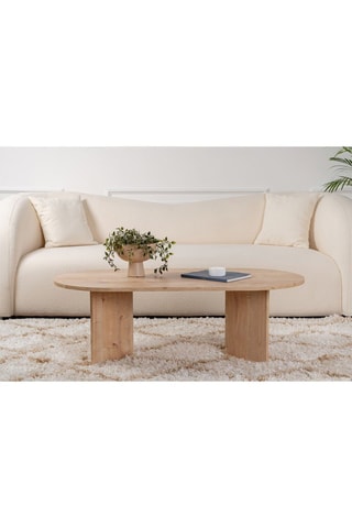 Table basse Sable - 119 x 39,8 x 60 cm