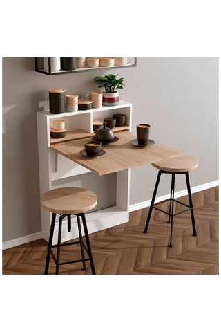 Meuble table dépliante - 70 x 90 x 15 cm