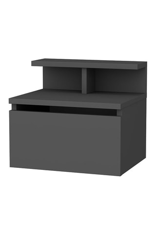 Table de chevet murale 1 tiroir  - 39,8 x 31,9 x 35 cm 