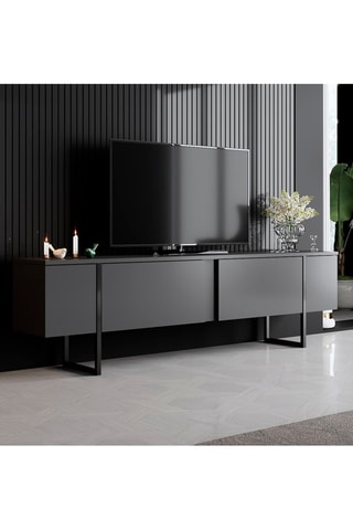 Ensemble salon meuble TV et table basse Luxe Set - 180 x 50 x 30 cm et 90 x 40 x 60 cm