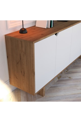 Console 4 portes - 180 x 40 x 80,6 cm