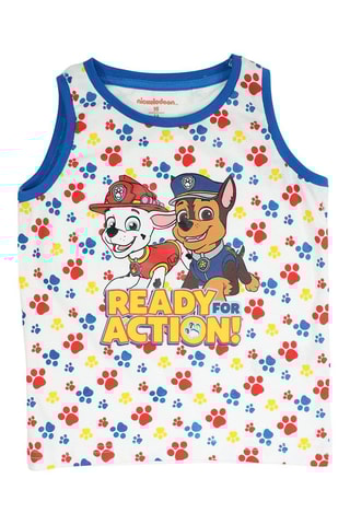 Shorts e canotta Paw Patrol  - Blu