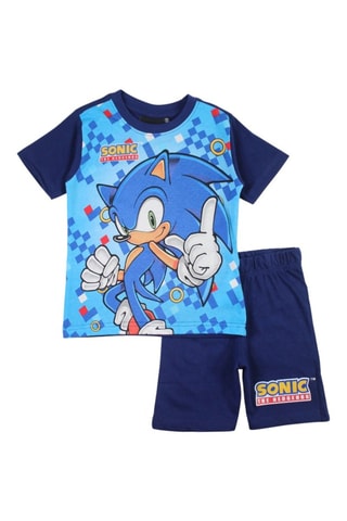 T-shirt e shorts Sonic  - Navy