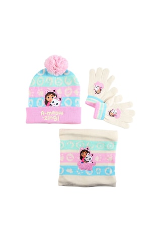 Set 3 pezzi La casa delle bambole di Gabby  - Beige e rosa