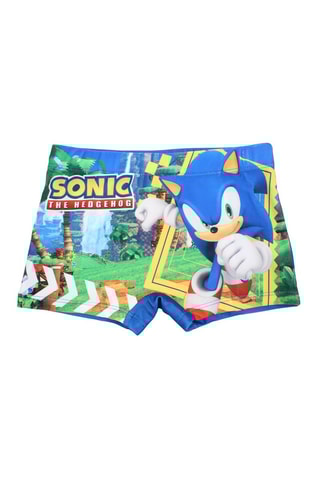 Slip bikini Sonic  - Blu e giallo