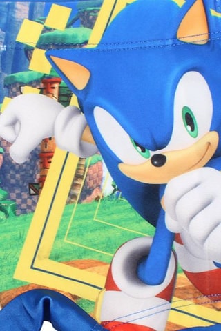 Slip bikini Sonic  - Blu e giallo