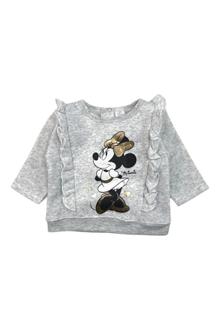 Felpa e pantaloni in pile Minni Disney  - Grigio
