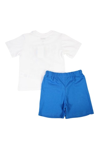 T-shirt e shorts Sonic  - Bianco e blu