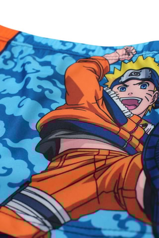 Costume shorts Naruto Shippuden  - Bianco, blu, giallo e arancione