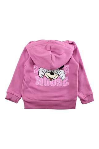 Felpa con cappuccio Minni Disney  - Rosa