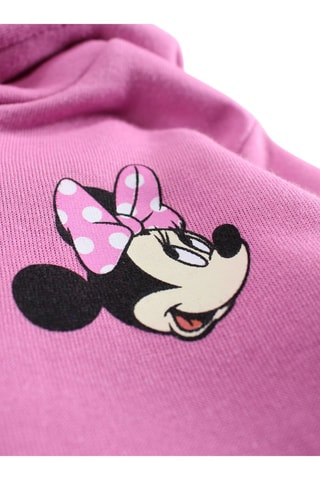 Felpa con cappuccio Minni Disney  - Rosa