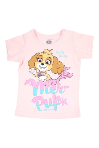 T-shirt e shorts Skye Paw Patrol  - Blu e rosa