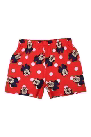 T-shirt e shorts Minni Disney  - Bianco, nero, rosso e blu