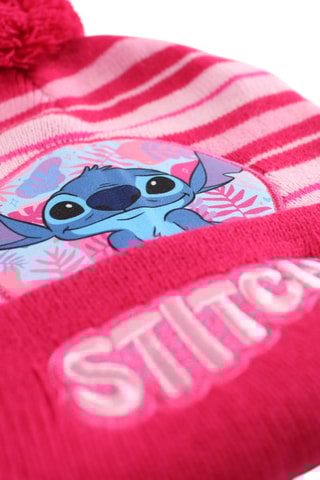 Berretto con pompon Stitch Lilo & Stitch Disney  - Fucsia