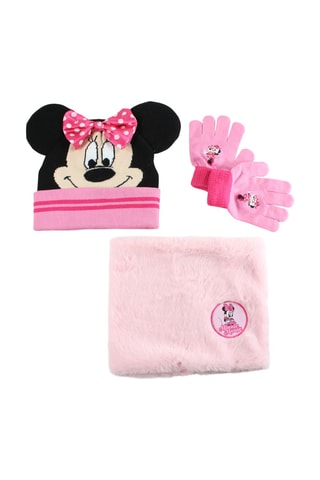 Set 3 pezzi Minni Disney  - Rosa