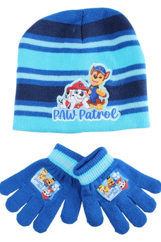 Berretto e guanti Paw Patrol  - Navy