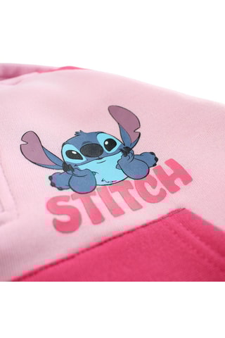 Felpa con cappuccio Stitch Lilo & Stitch Disney  - Rosa