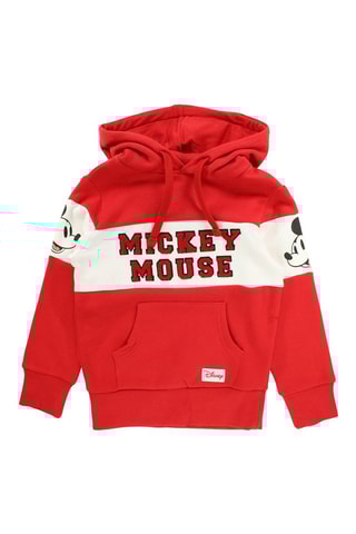 Felpa in pile Topolino Disney  - Rosso