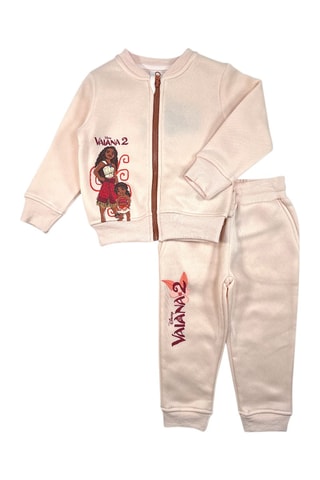 Felpa e pantaloni sportivi in pile Oceania Disney  - Rosa