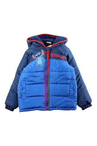 Piumino matelassé con cappuccio Lilo & Stitch Disney - Navy