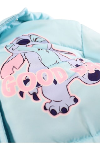 Piumino matelassé con cappuccio Lilo & Stitch Disney - Blu