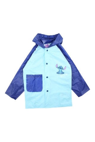 Impermeabile con cappuccio Stitch Lilo e Stitch Disney - Blu