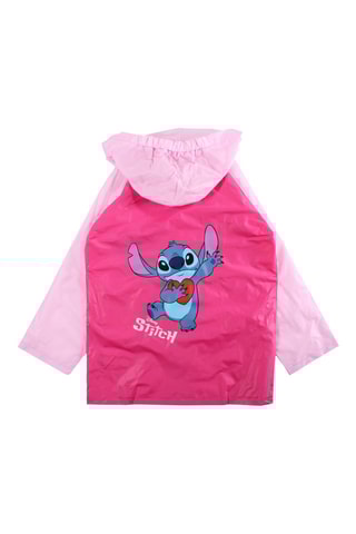 Impermeabile con cappuccio Stitch Lilo e Stitch Disney - Rosa