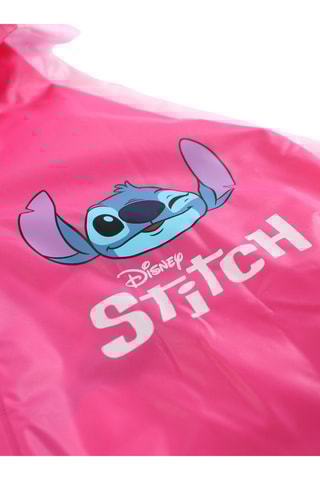 Impermeabile con cappuccio Stitch Lilo e Stitch Disney - Rosa