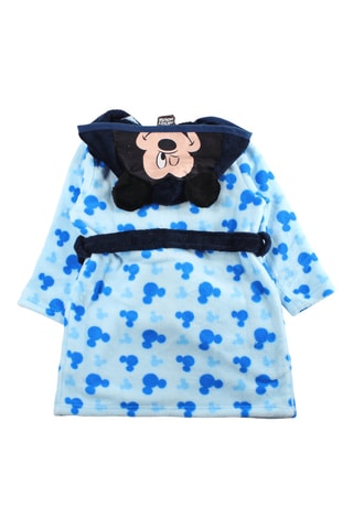 Accappatoio con cappuccio Topolino Disney  - Blu