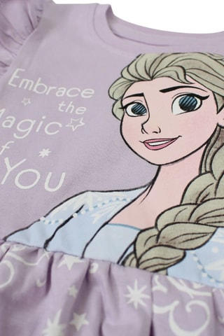 Abito Elsa Frozen Disney - Blu, viola, rosa e grigio