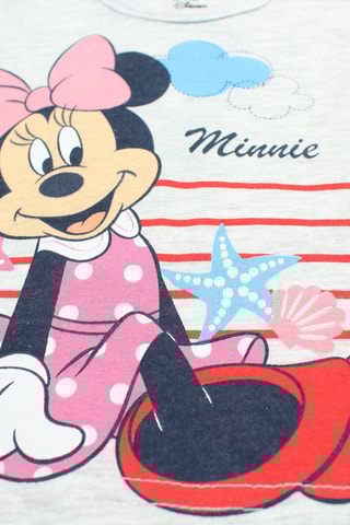 Set 2 pezzi Minni Disney  - Rosso e grigio